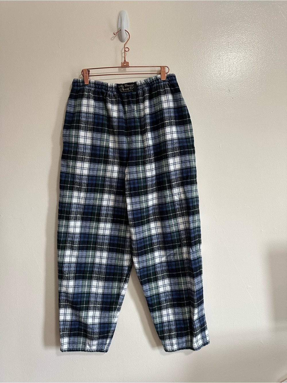 Vermont Flannel Company Flannel Lounge Pants - Campbell Plaid, Unisex Medium